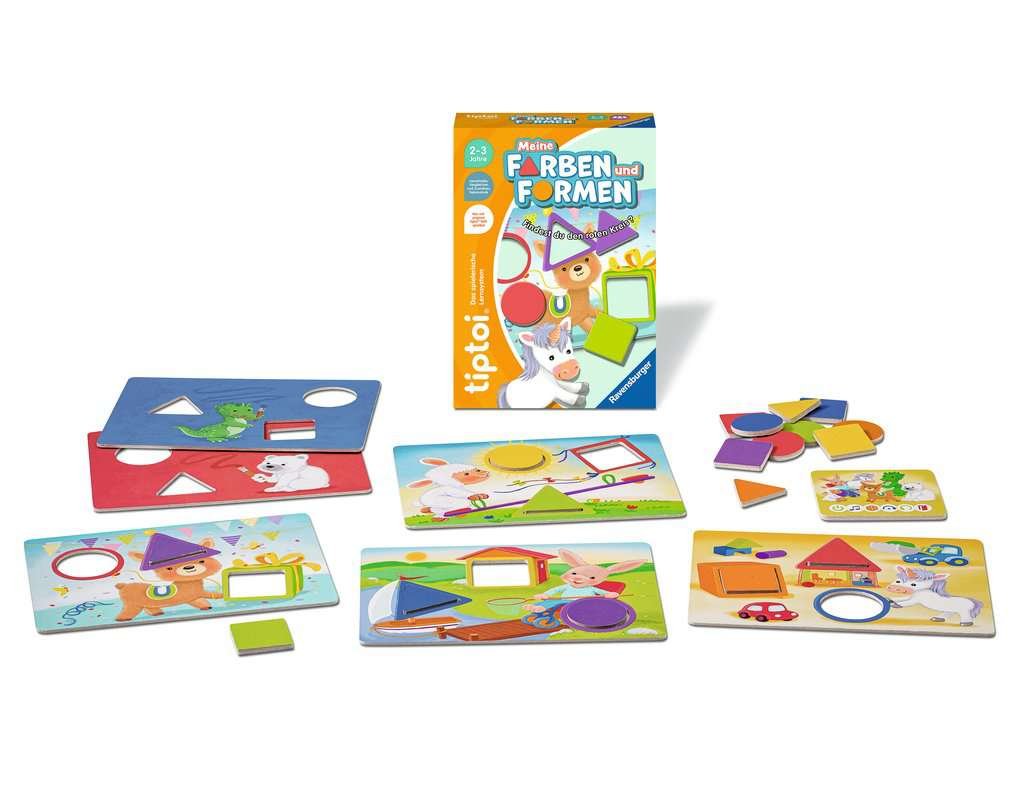 Juego De Mesa Ravensburger Tiptoi Mis Colores Y Formas 00168 (Version Alemana)