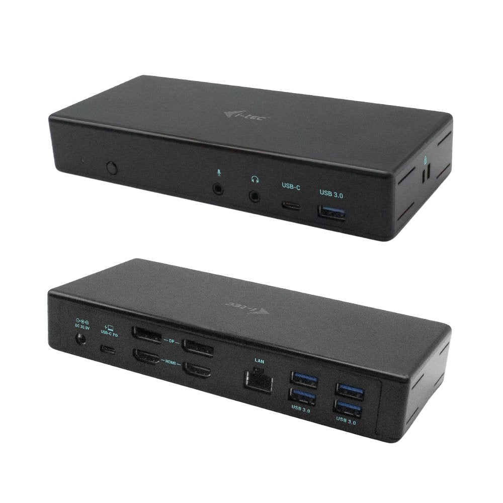 EAN 8595611703393 - i-tec C31QUATTRODOCKPD base para portátil y replicador de puertos Alámbrico USB 3.2 Gen 1 (3.1 Gen 1) Typ imagen 1