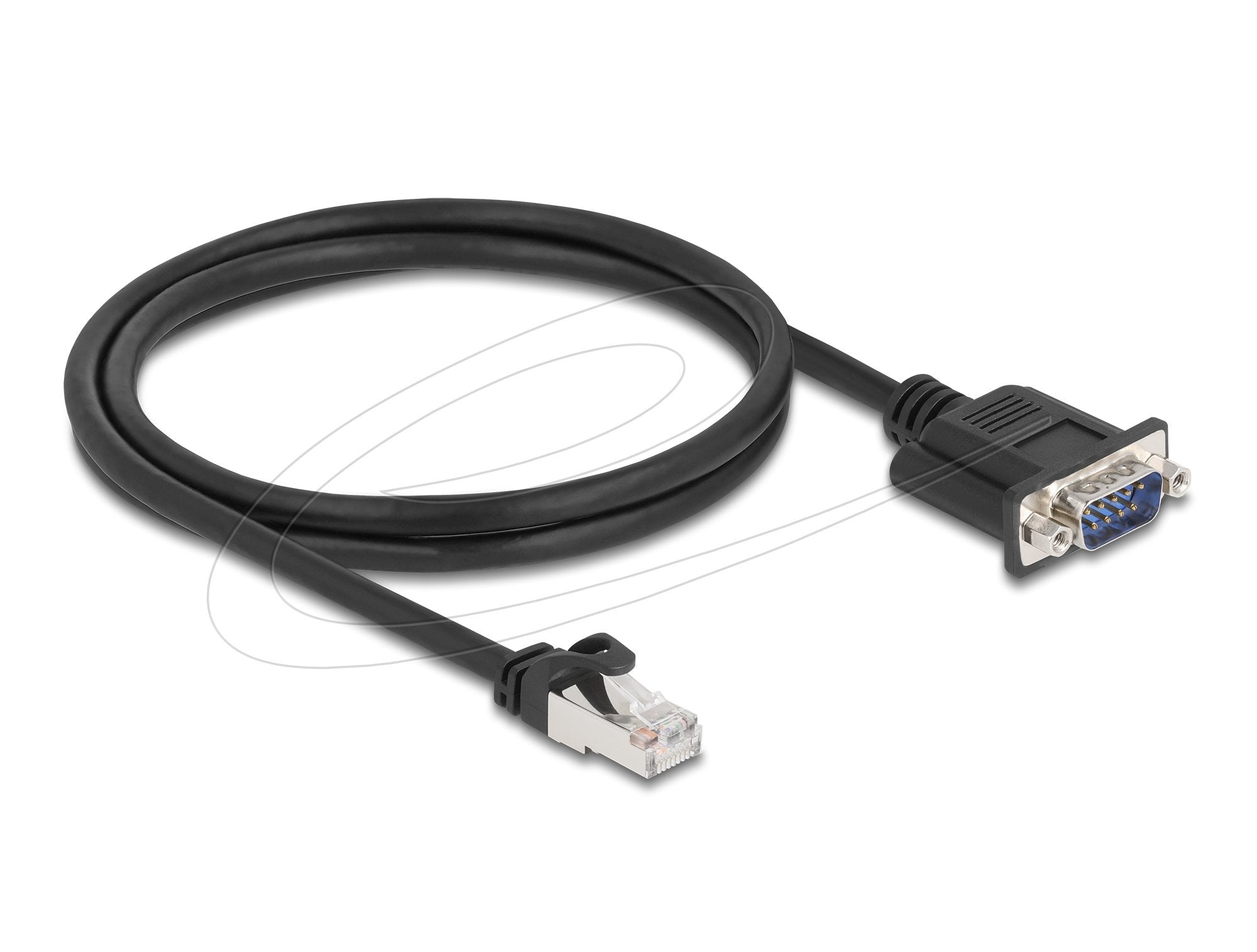 Delock Can Bus Cable Rj45 Stecker Zu D-Sub 9 Pin Stecker Mit Muttern Cat.5e Stp 1 M