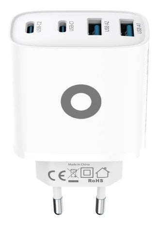 Mobile Origin 40w Gan Charger Pw22 2x Usb-C + 2x Usb-A