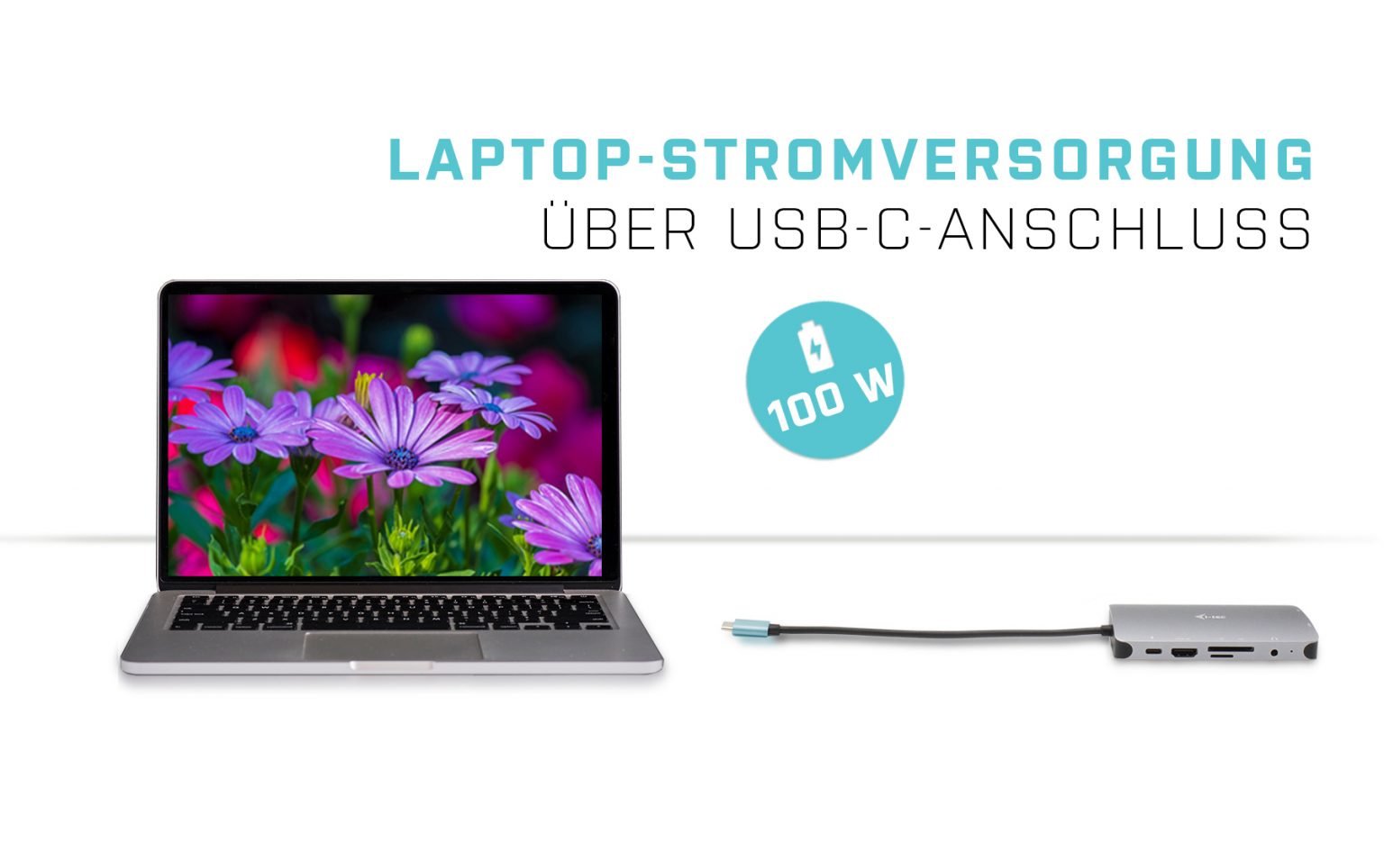 I-Tec Dock Usb-C Metal Nano Hdmi/Vga With Lan + Universal Charger 77 W