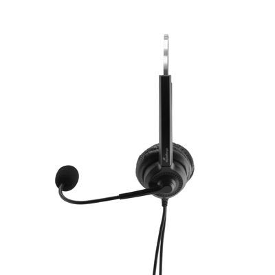 EAN 4260664870593 - MediaRange MROS304 auricular y casco Auriculares Alámbrico Diadema Oficina/Centro de llamadas Negro, Plat imagen 2