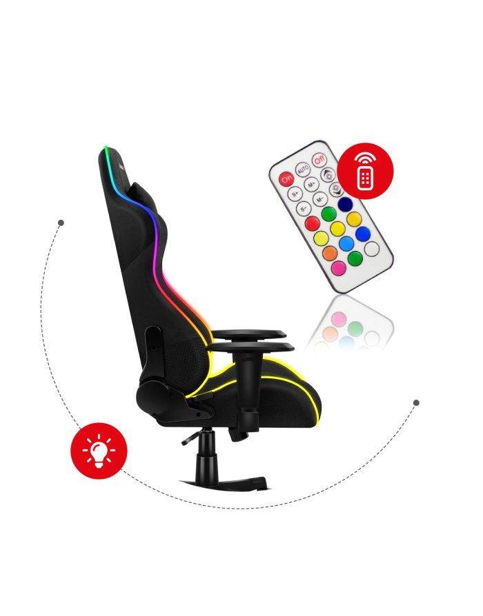 EAN 5903796015348 - Huzaro Force 6.3 Silla para videojuegos de PC Asiento (de seguridad) de butaca Negro, Multicolor imagen 15