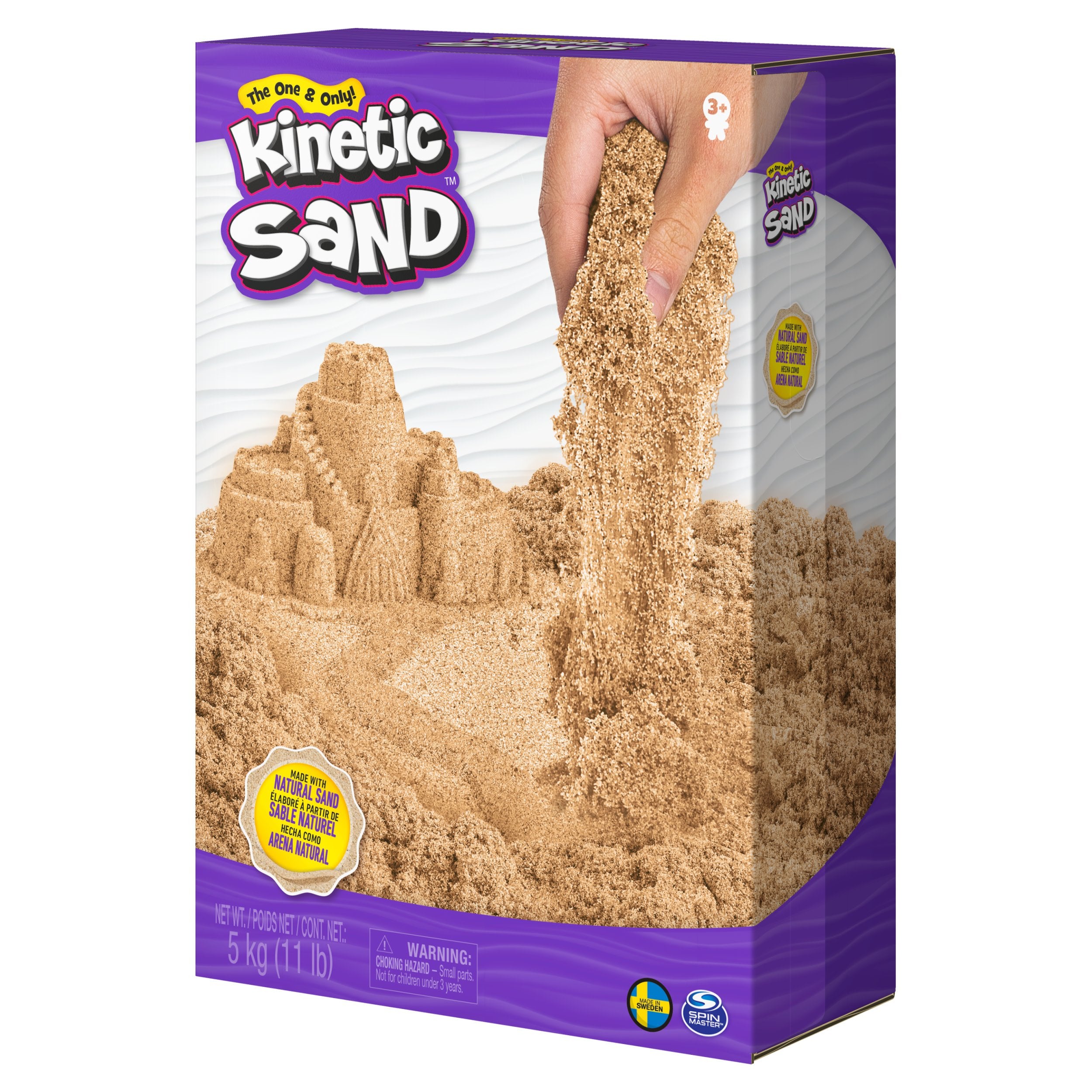 EAN 0778988368909 - Kinetic Sand KNS RFL 5kg Brown Sand Box GML imagen 5