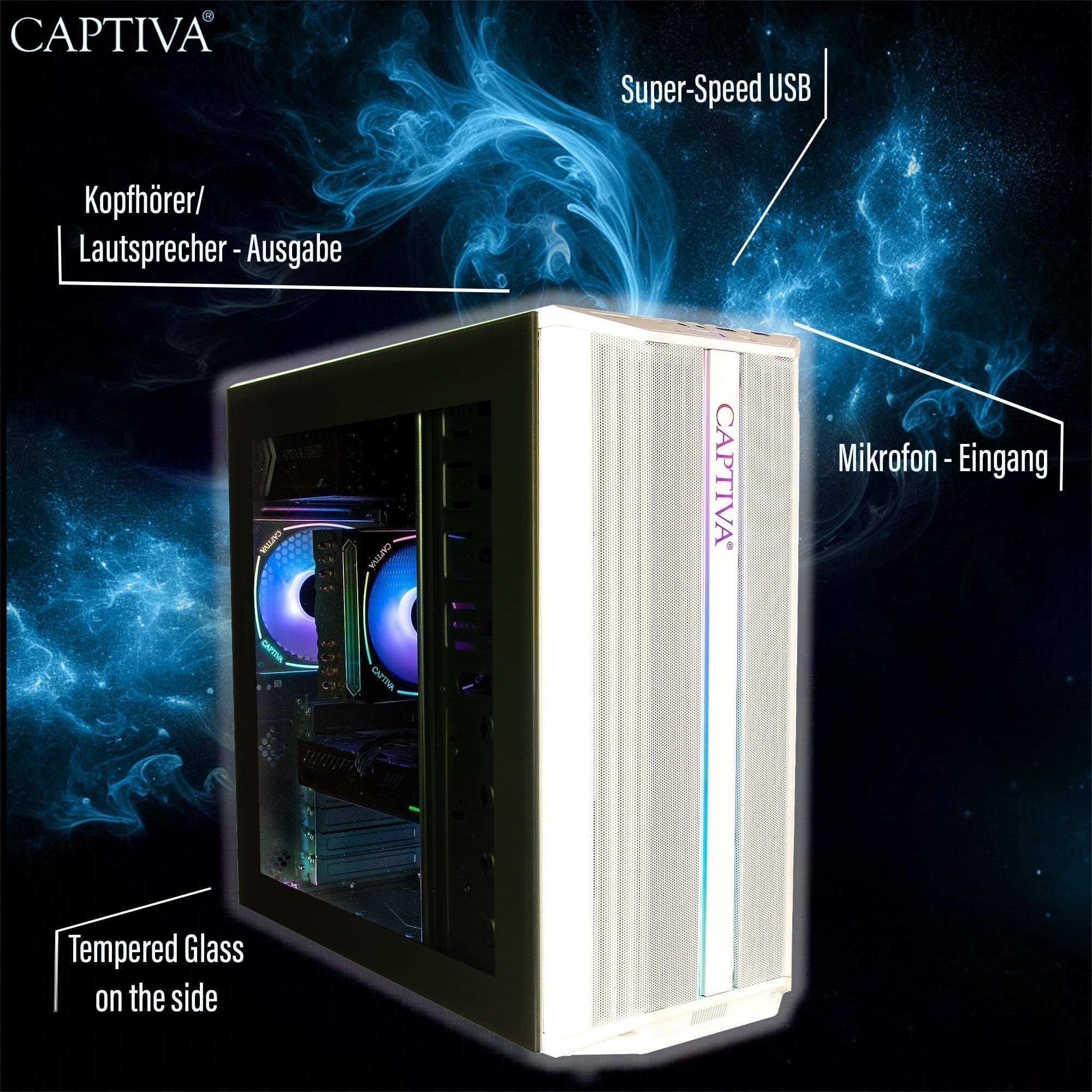 EAN 4046373986080 - CAPTIVA 98608 PCs/estación de trabajo AMD Ryzen™ 7 5700X 32 GB DDR4-SDRAM 1 TB SSD NVIDIA GeForce RTX 506 imagen 9