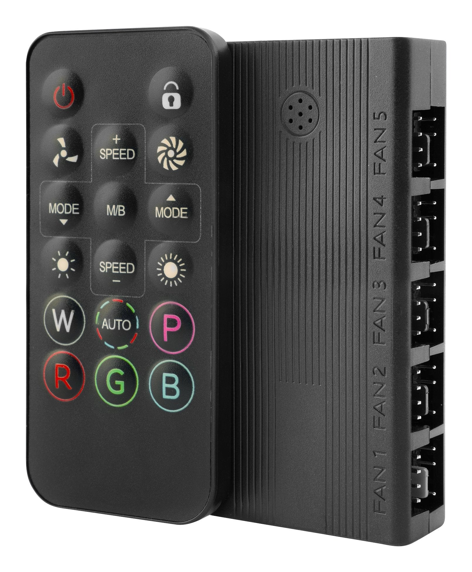 Controlador Hub Remoto Mars Gaming Mf-Hub Para Ventiladores Argb