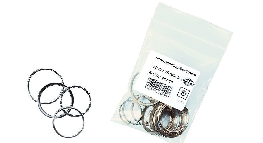 EAN 4003801030906 - Wedo 262 30015 Llavero de anilla Acero inoxidable imagen 2