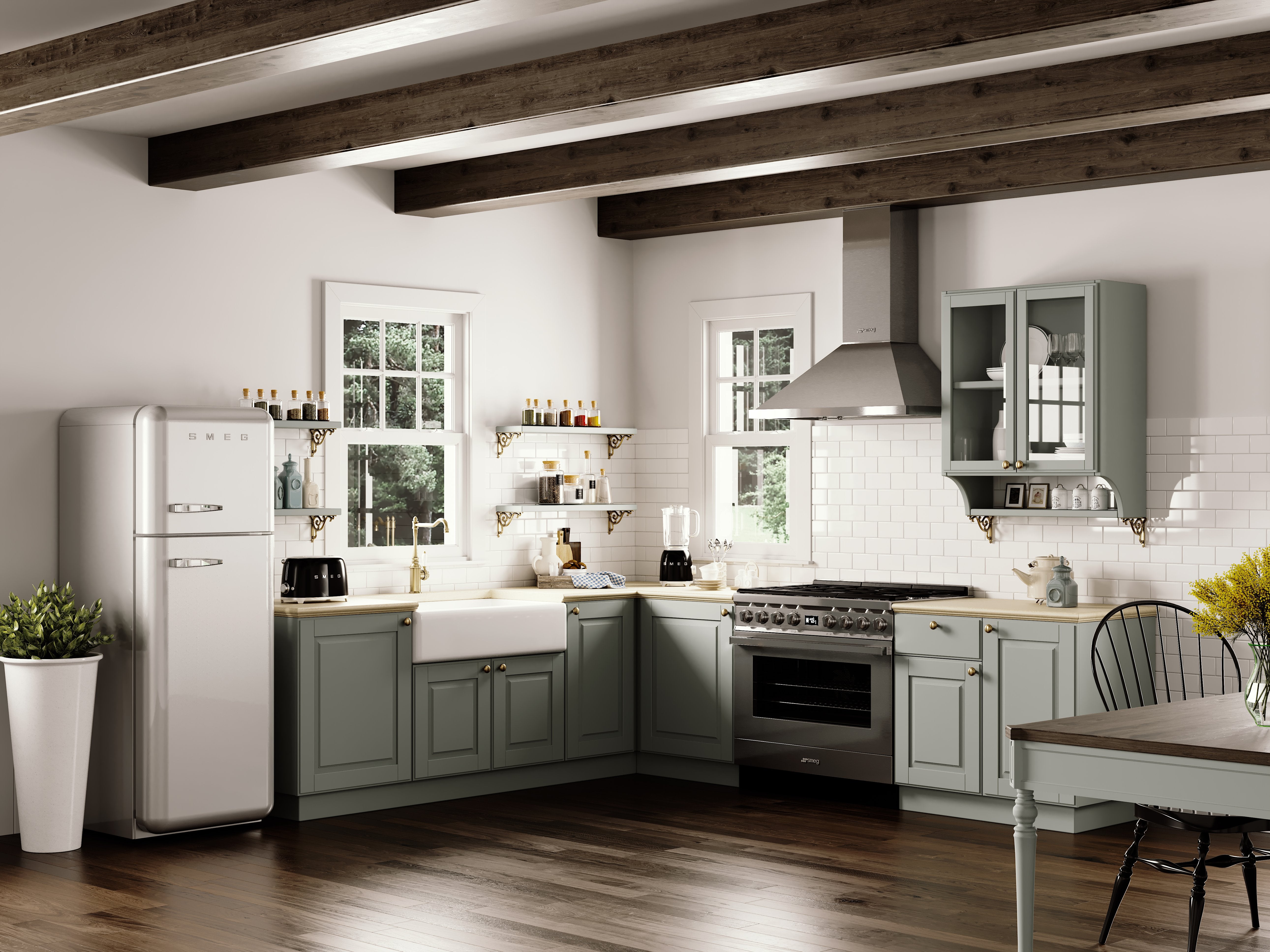 EAN 8017709187002 - Smeg TSF01BLEU tostadora 6 2 rebanada(s) 950 W Negro imagen 11