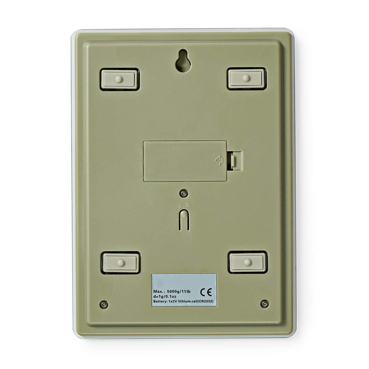 EAN 5412810408795 - Nedis KASC620WT báscula de cocina Blanco Encimera Rectángulo Báscula electrónica de cocina imagen 5