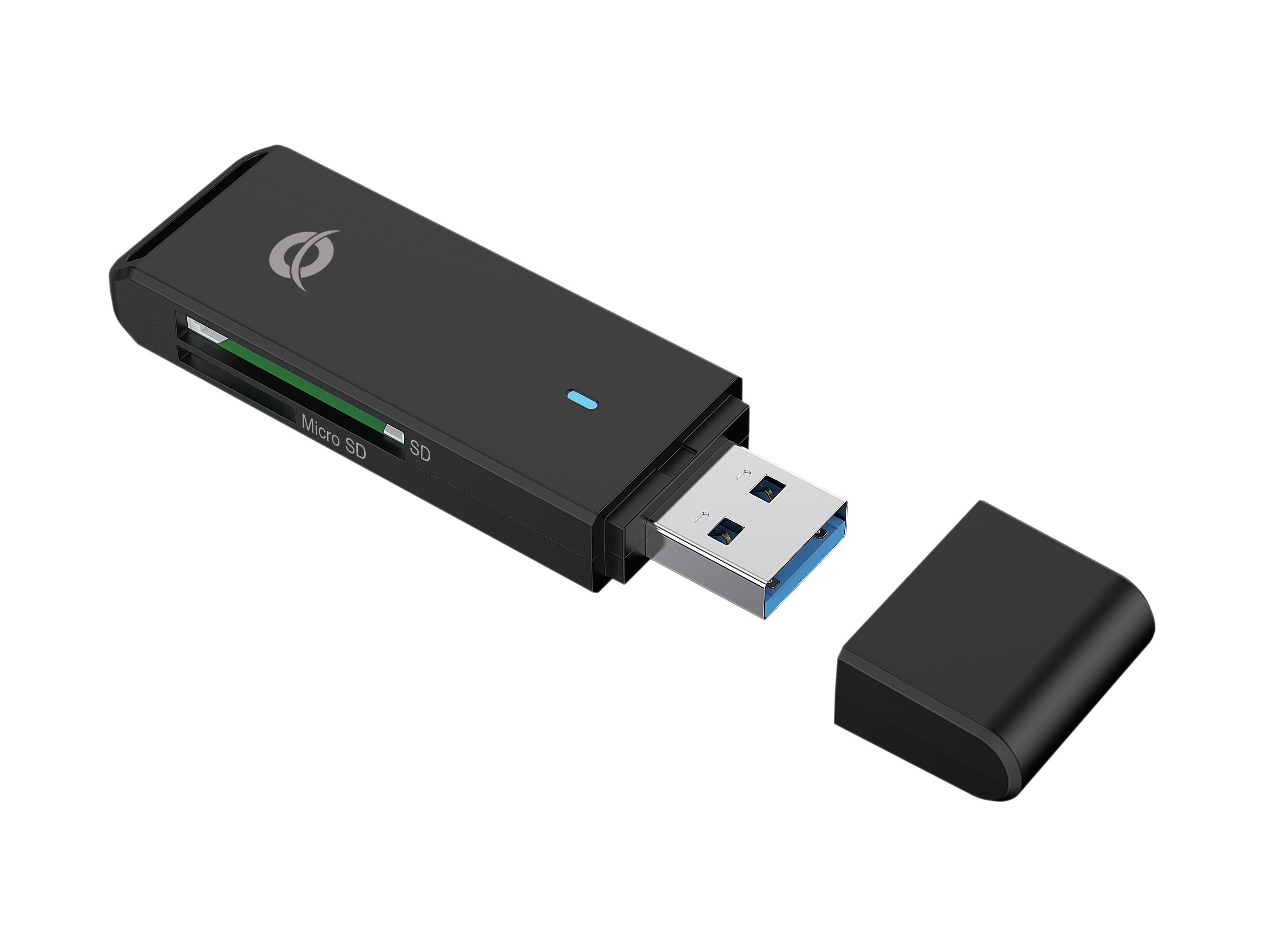 EAN 4015867227442 - Conceptronic BIAN02B lector de tarjeta USB 3.2 Gen 1 (3.1 Gen 1) Type-A Negro imagen 1