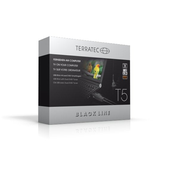 Terratec Receptor Dvb-T T5 Negroline Sintonizador Dual Hd