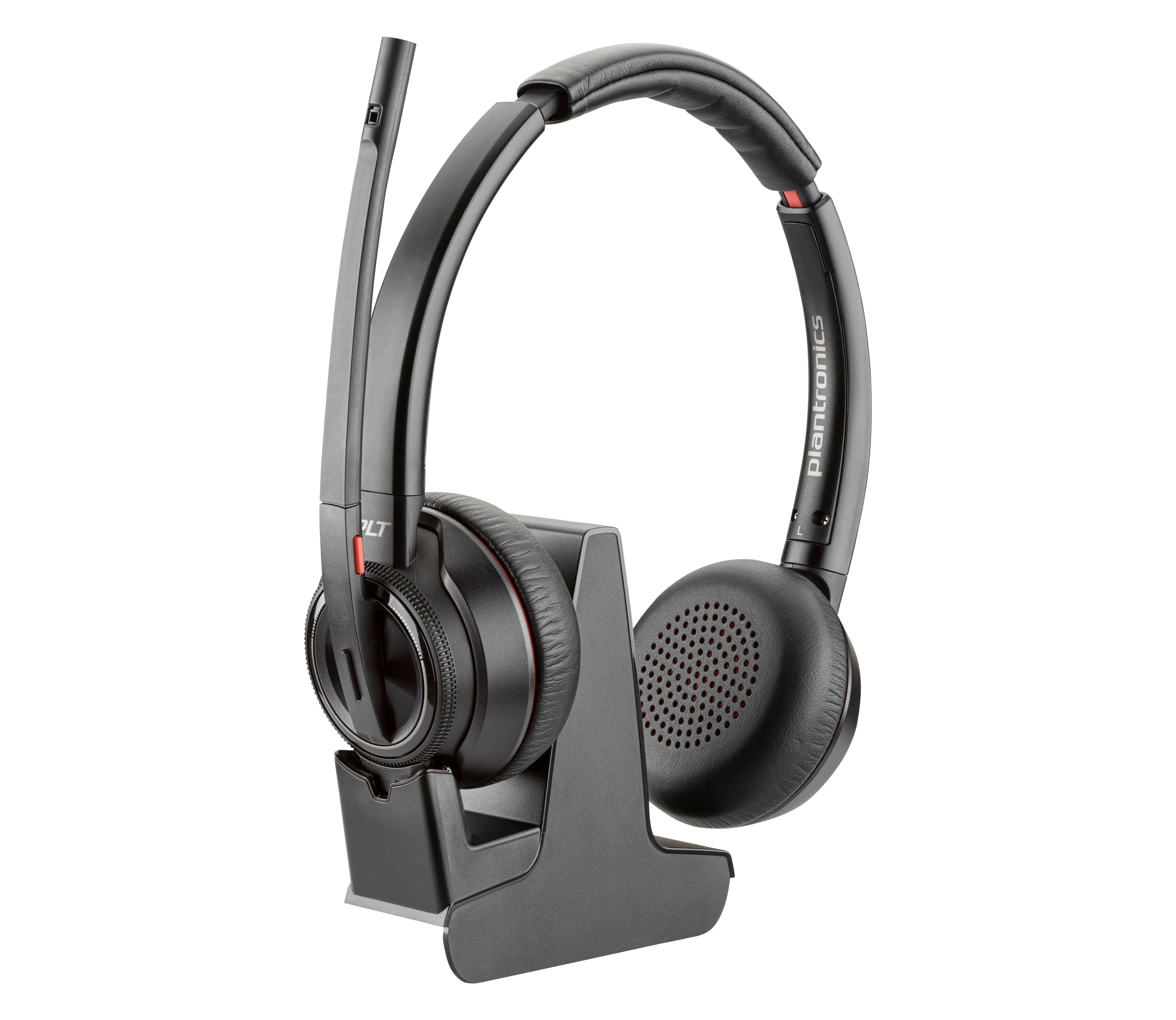EAN 0197498537689 - HP Poly Savi 8220 Stereo DECT 1880-1900 MHz Top +Charging Cradle Auriculares imagen 2