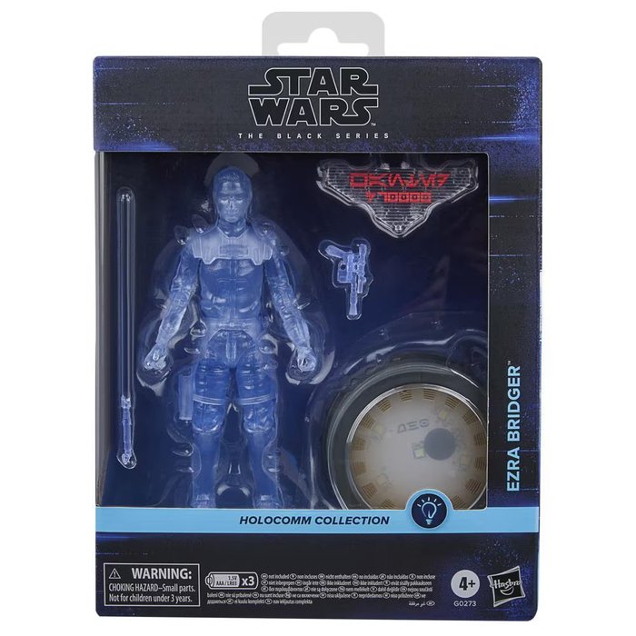 Figura Hasbro Star Wars The Black Series Holocomm Collection Ezra Bridger