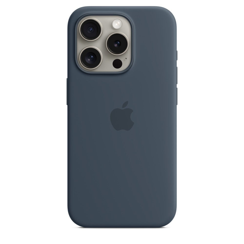 Apple Funda De Silicona Iphone 15 Pro Con Magsafe - Storm Blue