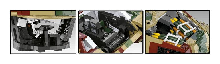 Cobi Tiger Ii King Tiger, Juguete De Construcción Escala 1:12 Cobi-2808