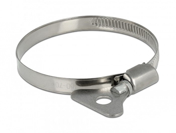 Schlauchschelle Mit Flügelmutter 50 - 70 Mm 10 Stück Metall