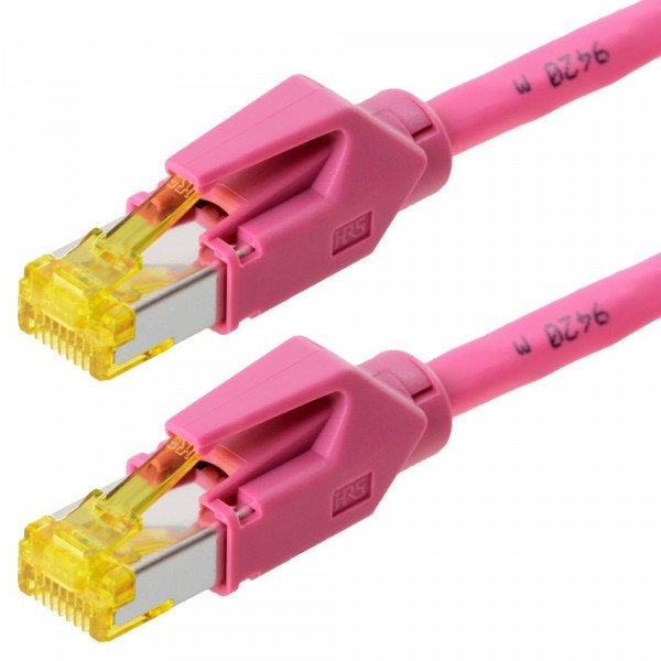 EAN 4005938200863 - Helos 120086 cable de red Magenta 3 m Cat6a S/FTP (S-STP) imagen 1
