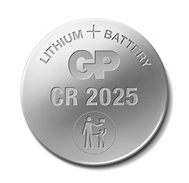 Lithium Coin Cell Cr2025 4-Pack