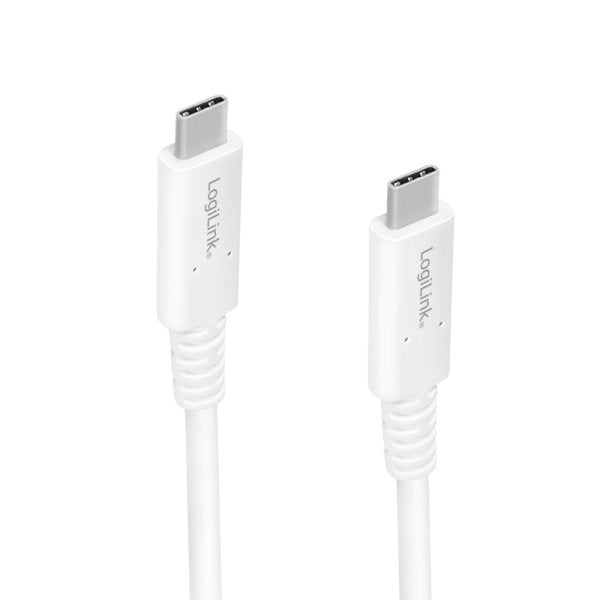 Cable De Conexión Logilink Usb 4 Usb-C Gen3x2, E-Mark, 8k, 1m, Wei