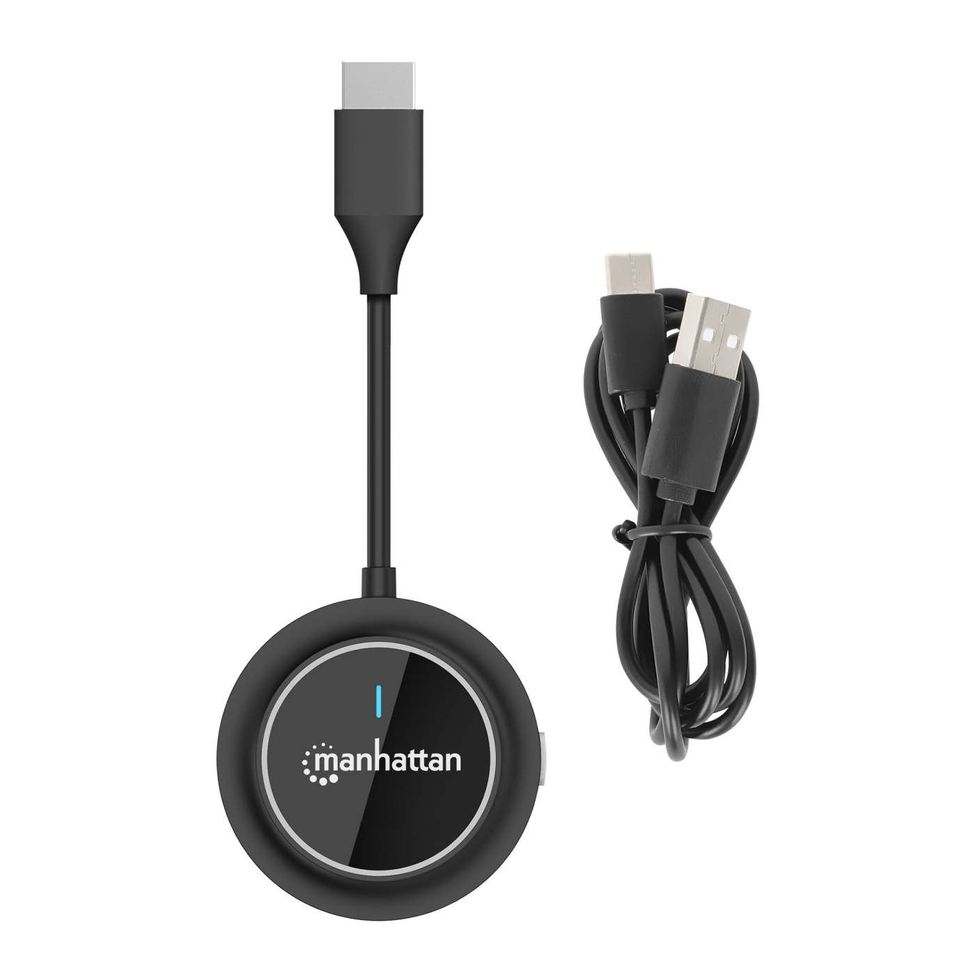 EAN 0766623208444 - Manhattan 208444 extensor audio/video Transmisor de señales AV Negro imagen 6