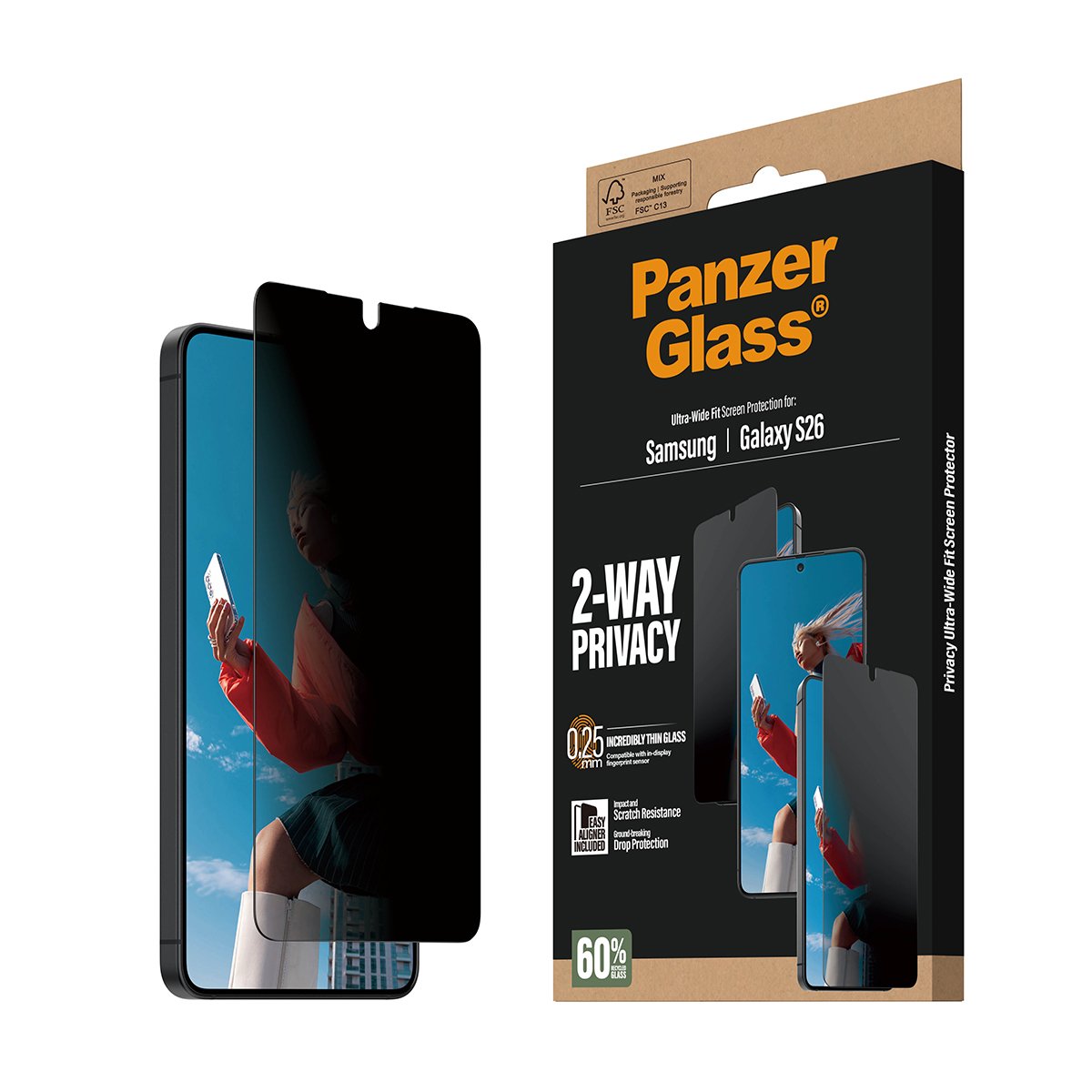 Panzerglass Privacy Screen Pr. Samsung S26
