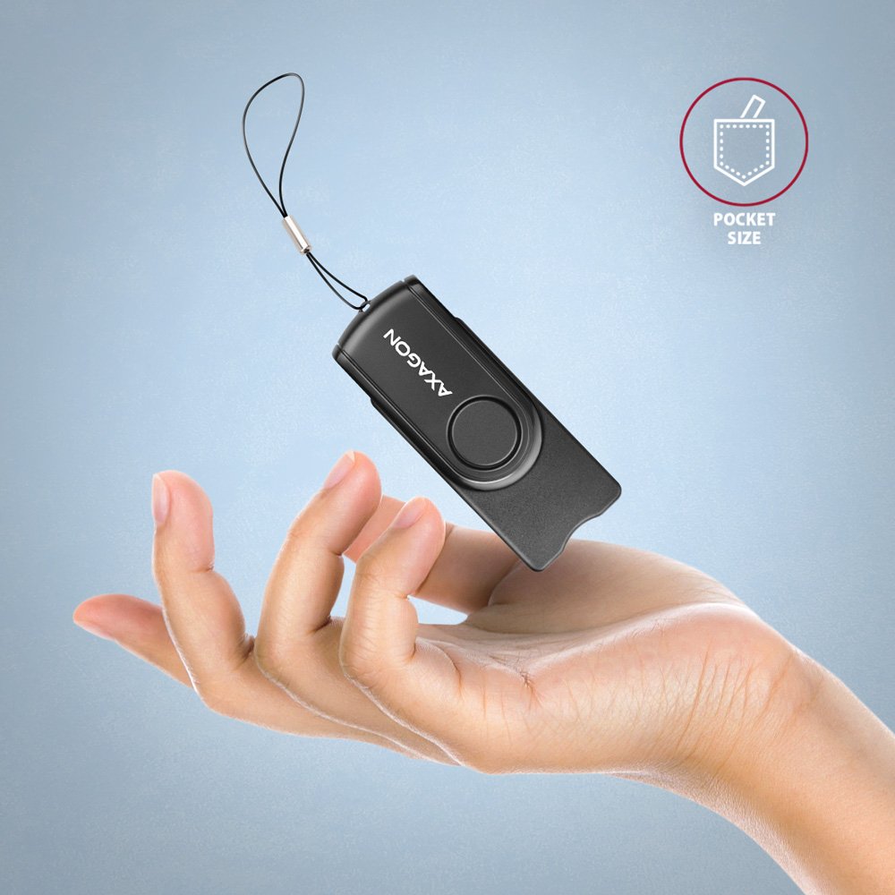 EAN 8595247906953 - Axagon CRE-SMP2A USB Smart card & SD/microSD/SIM PocketReader lector de tarjeta inteligente Interior USB imagen 5