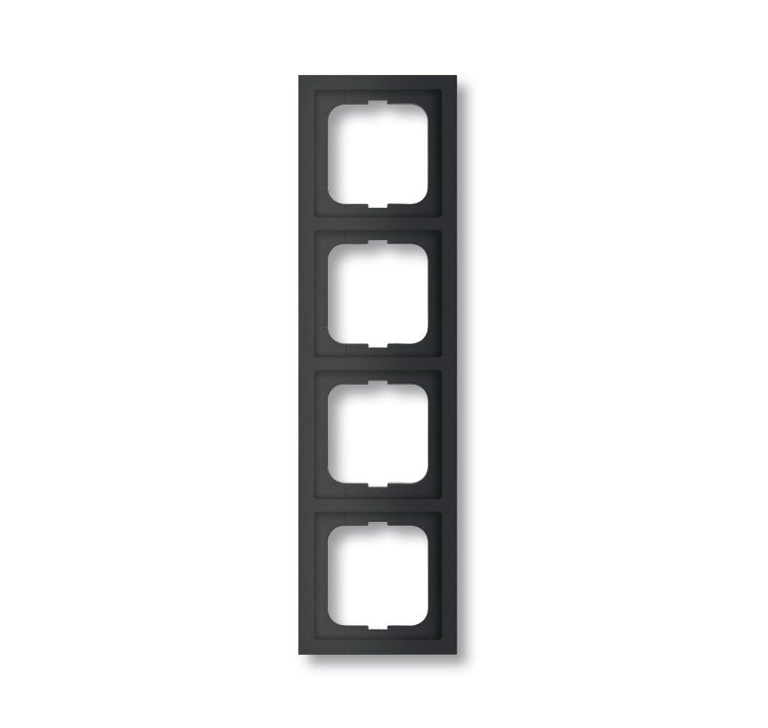 EAN 4011395128336 - Busch-Jaeger 1754-0-4422 placa de pared y cubierta de interruptor Negro imagen 1