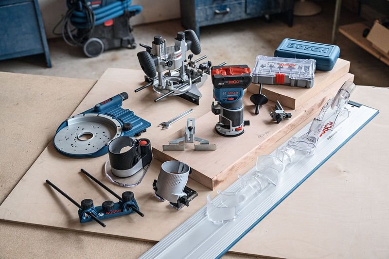 EAN 4059952640761 - Bosch GKF 18V-8 Negro, Azul 30000 RPM imagen 14