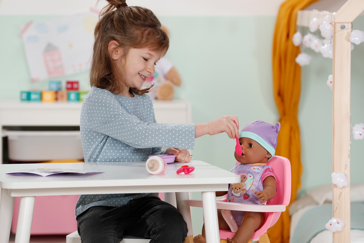 Zapf Creation Baby Born® Eva 43cm, Muñeca 836408