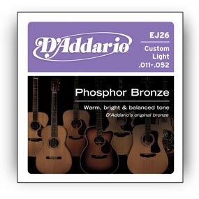 D'Addario Ej26 - Cuerdas Para Guitarra Acústica (11 - 52)