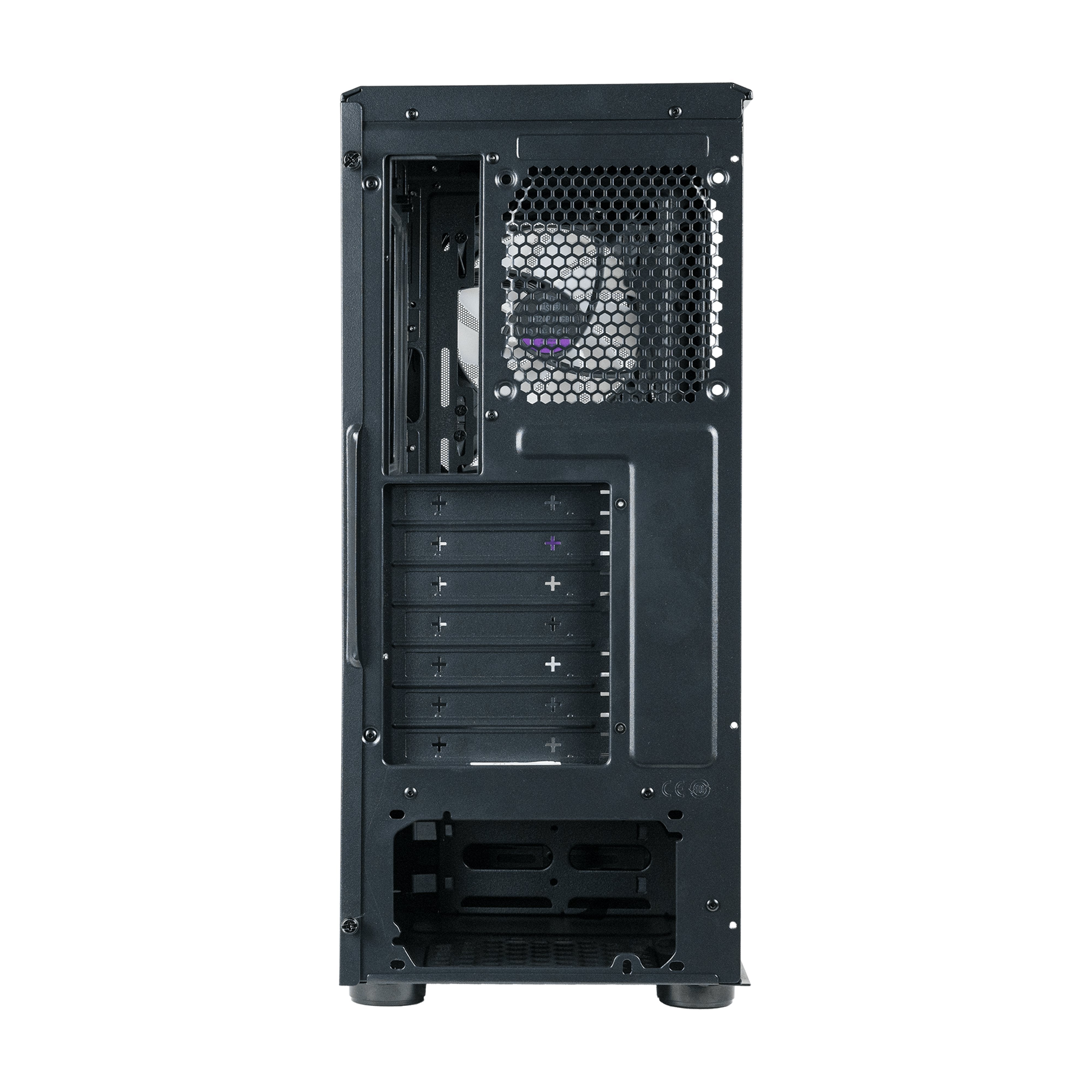 Caja Pc Cooler Master Cmp 520 Midi Tower Negro (Cooler Master Cmp 520 Case, Black, Mid Tower, 1 X Usb 3.2 Gen 1 Type-A, 1 X Usb 2.0, Tempered Glass Side Window Panel, Asymmetrical Mesh Geode Front Panel, 3 X Addressable Rgb Fans Included)