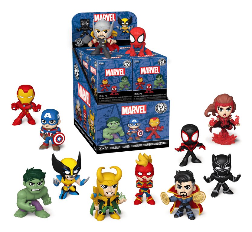 Mystery Mini: Marvel Nc- 12pc Accs