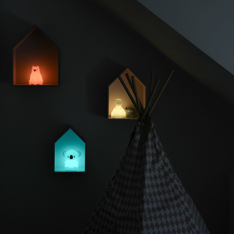 Kidywolf Nachtlicht Mit Farb- Wechsel Dinosaurier 15cm