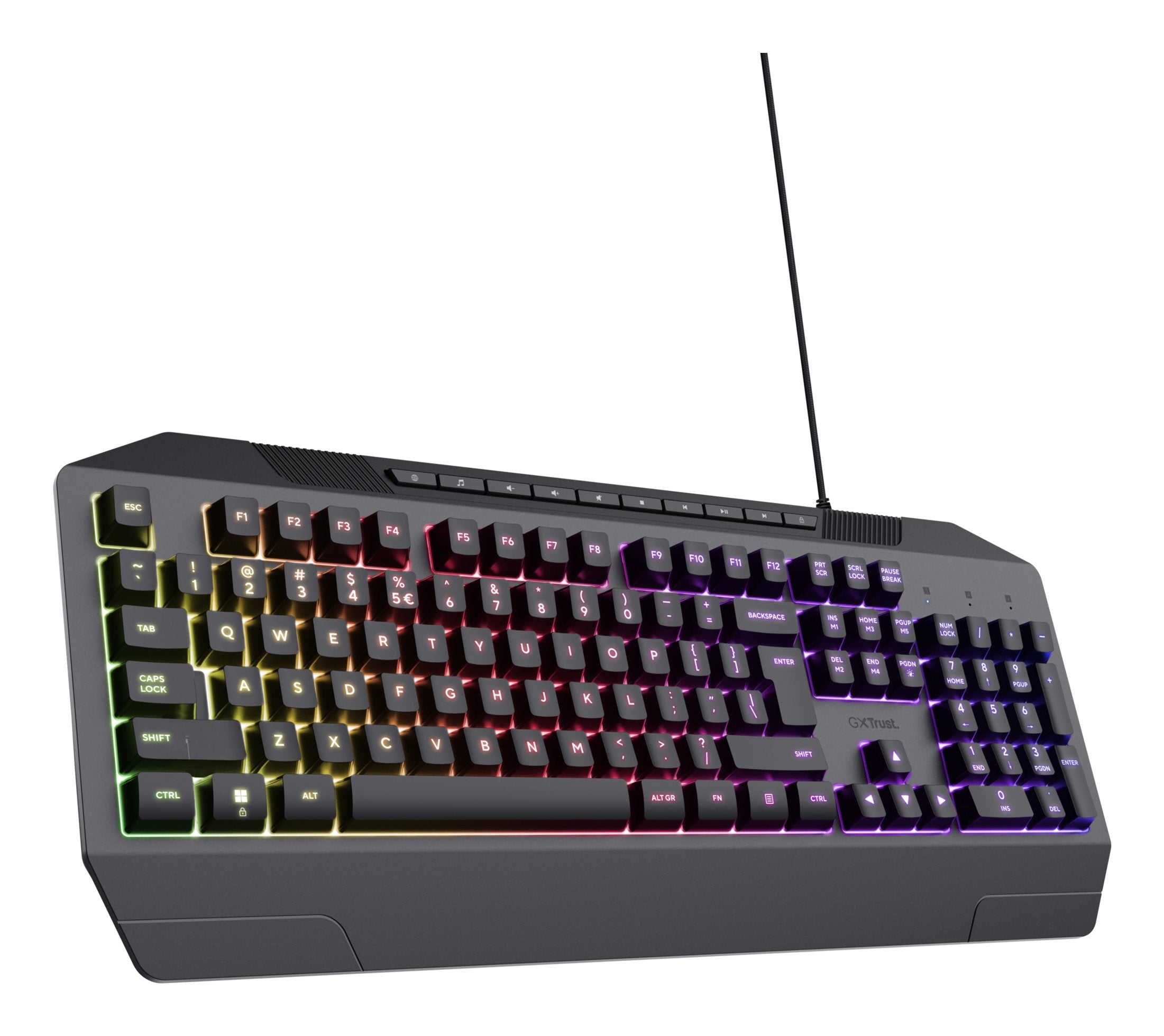 EAN 8713439247220 - Trust GXT 836 Evocx teclado Juego USB QWERTY Inglés de EE. UU. Negro imagen 2