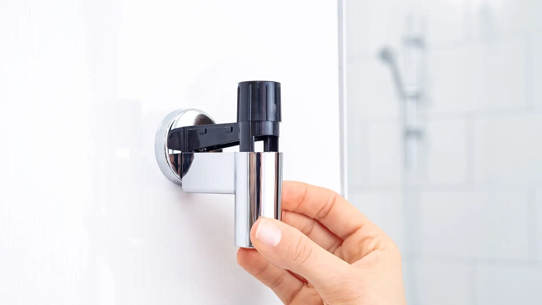 EAN 4063565090875 - TESA Spaa soporte para ducha Metal, Plástico Barra de ducha con soporte deslizante imagen 10