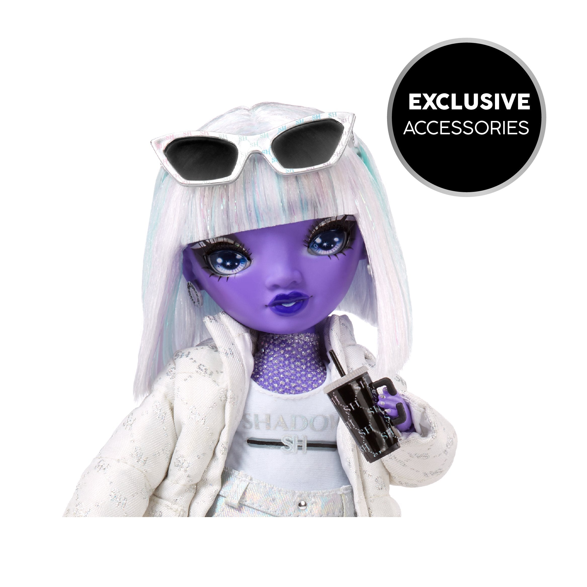 Muñeca Mga Entertainment Shadow High S23 Purple Fasion Doll - Dia Mante, 583066euc