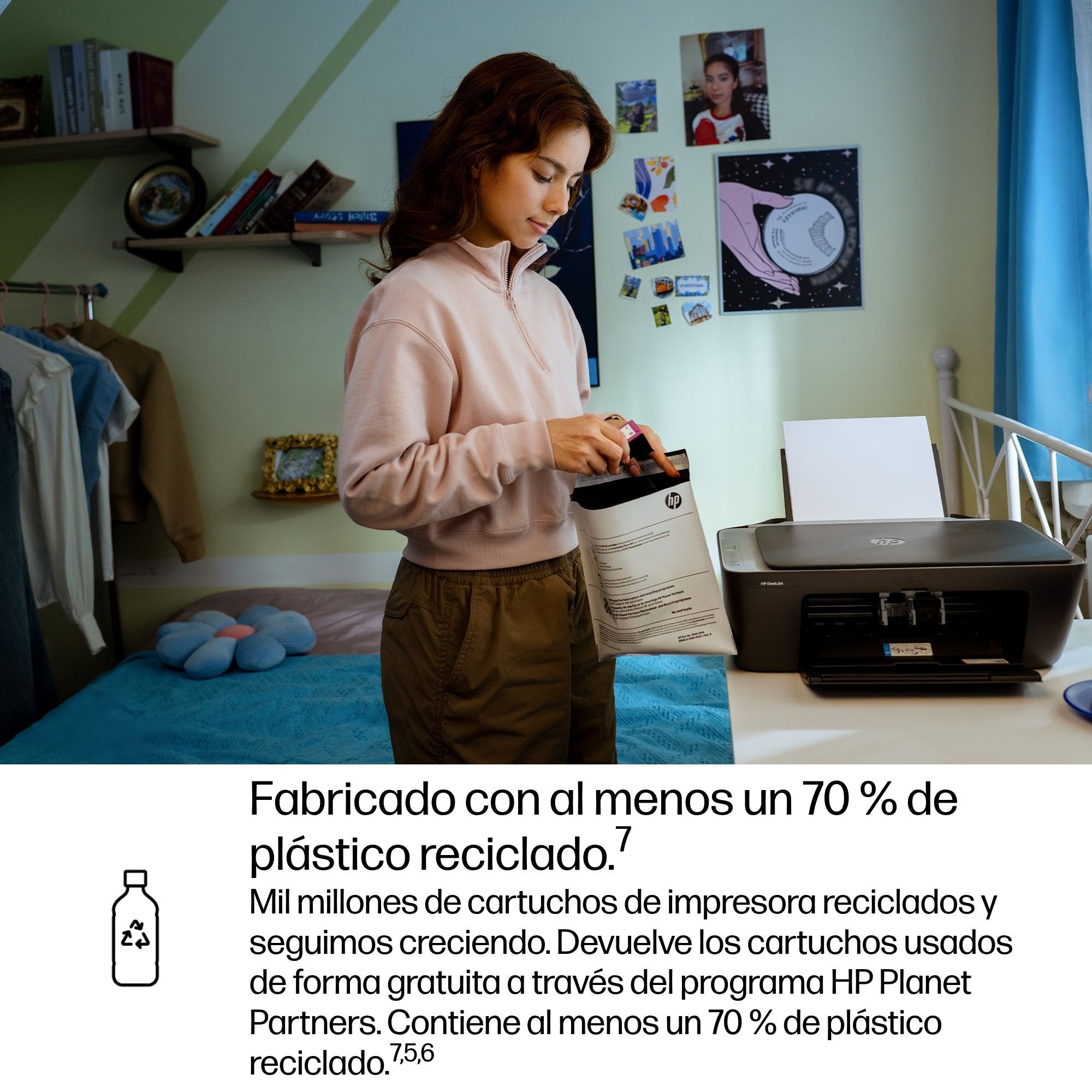 EAN 0198828789556 - HP DeskJet 2910 Inyección de tinta térmica A4 4800 x 1200 DPI 7,5 ppm Wifi imagen 14