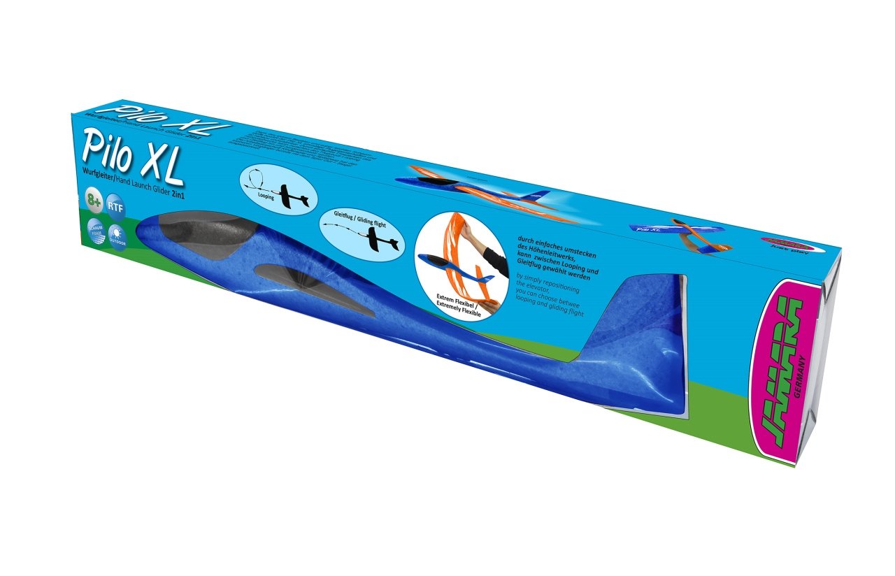 Jamara Avión Planeador De Juguete Pilo Xl Espuma Naranja 8+