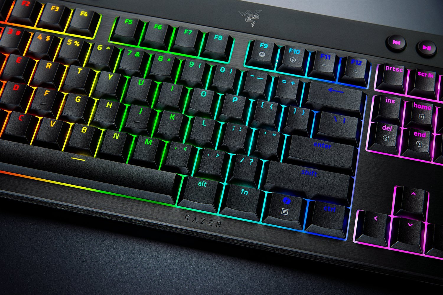 Razer Blackwidow V4 Low-Profile Tenkeyless Hyperspeed (Green Switch) - Us Layout
