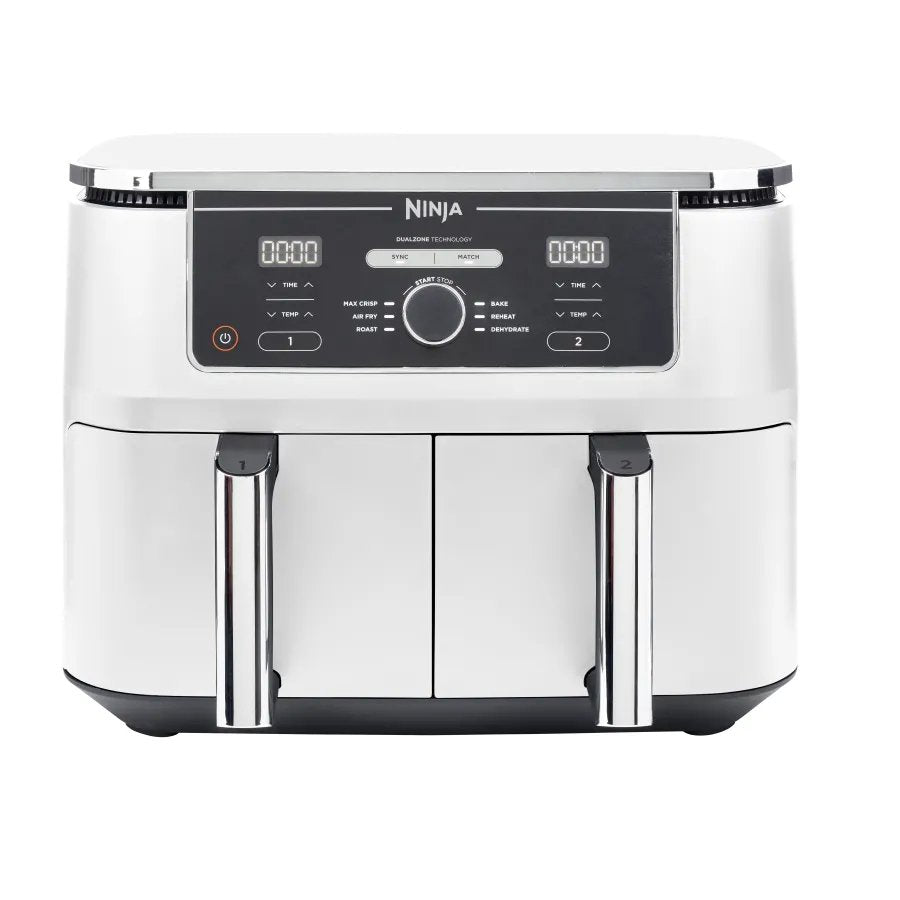 EAN 0622356261180 - Ninja AF400EU Doble 9,5 L Independiente 2470 W Freidora de aire caliente Blanco imagen 3