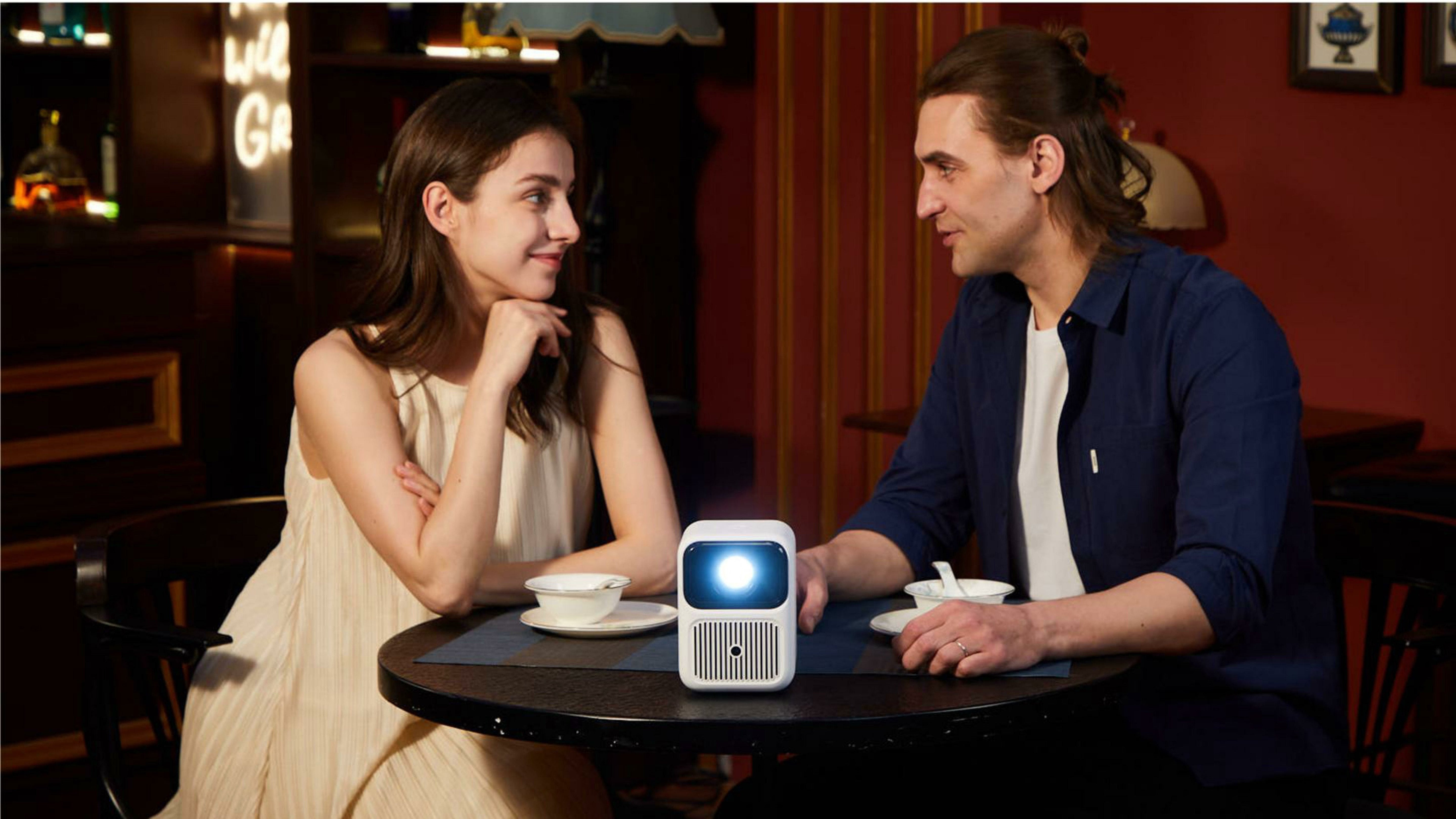 EAN 6970885350542 - WANBO DALI 1 proyector de película 350 lúmenes ANSI 1280 x 720 Pixeles Blanco imagen 4