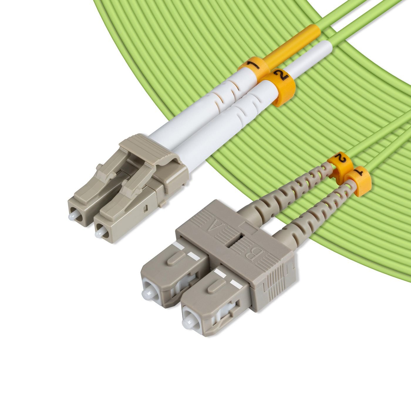 Microconnect Fib561005 Cable De Fibra Optica 5 M Lc/Upc Sc/Upc Om5 Verde