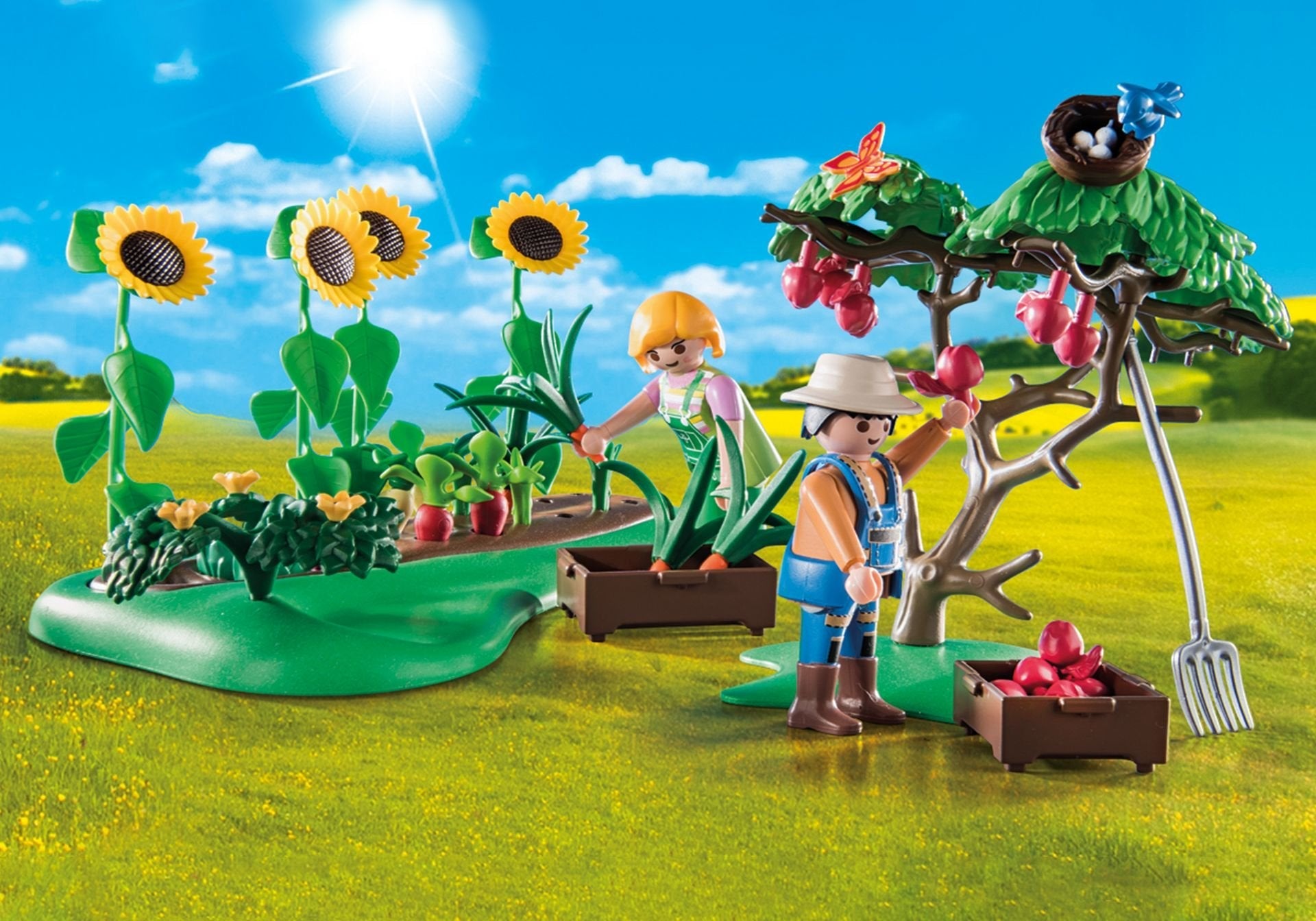 Playmobil 71380 Country Starter Pack Granja Huerto Juguete De Construcción