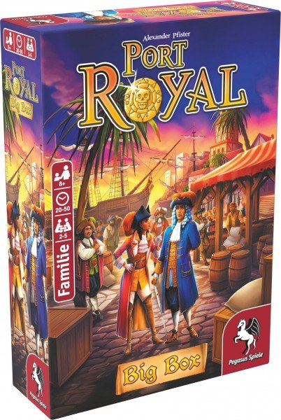 Pegasus Port Royal Big Box, Juego De Cartas 18148g