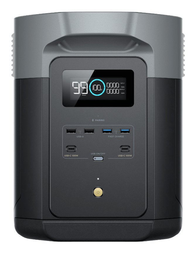 EAN 4895251604772 - EcoFlow DELTA 2 Max estación de energía portátil Fosfato de hierro-litio (LiFePo4) 2400 W 23 kg imagen 1