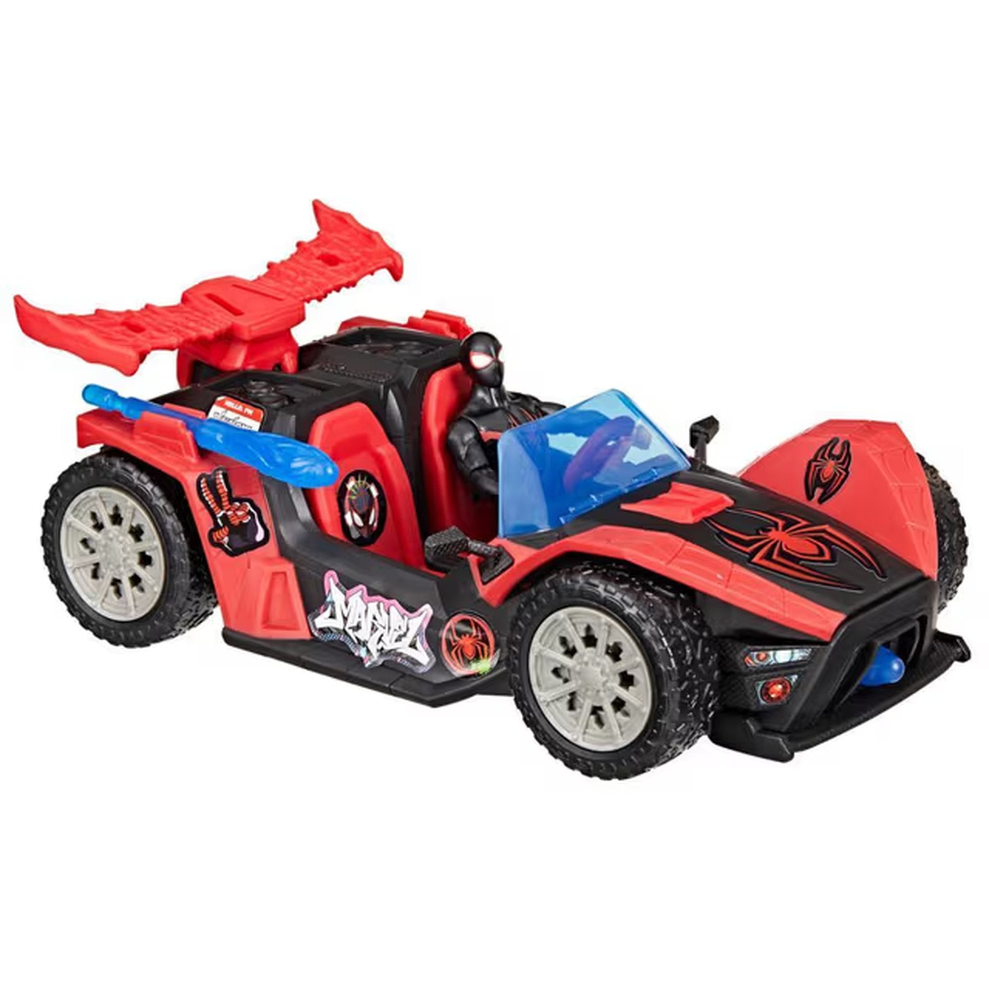 EAN 5010996284839 - Marvel Spider-Man VenomVersus Epic World of Action Miles Morales Remix Blast Racer imagen 2