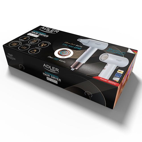 EAN 5905575901422 - Adler AD 2272 secador 1800 W Blanco imagen 11