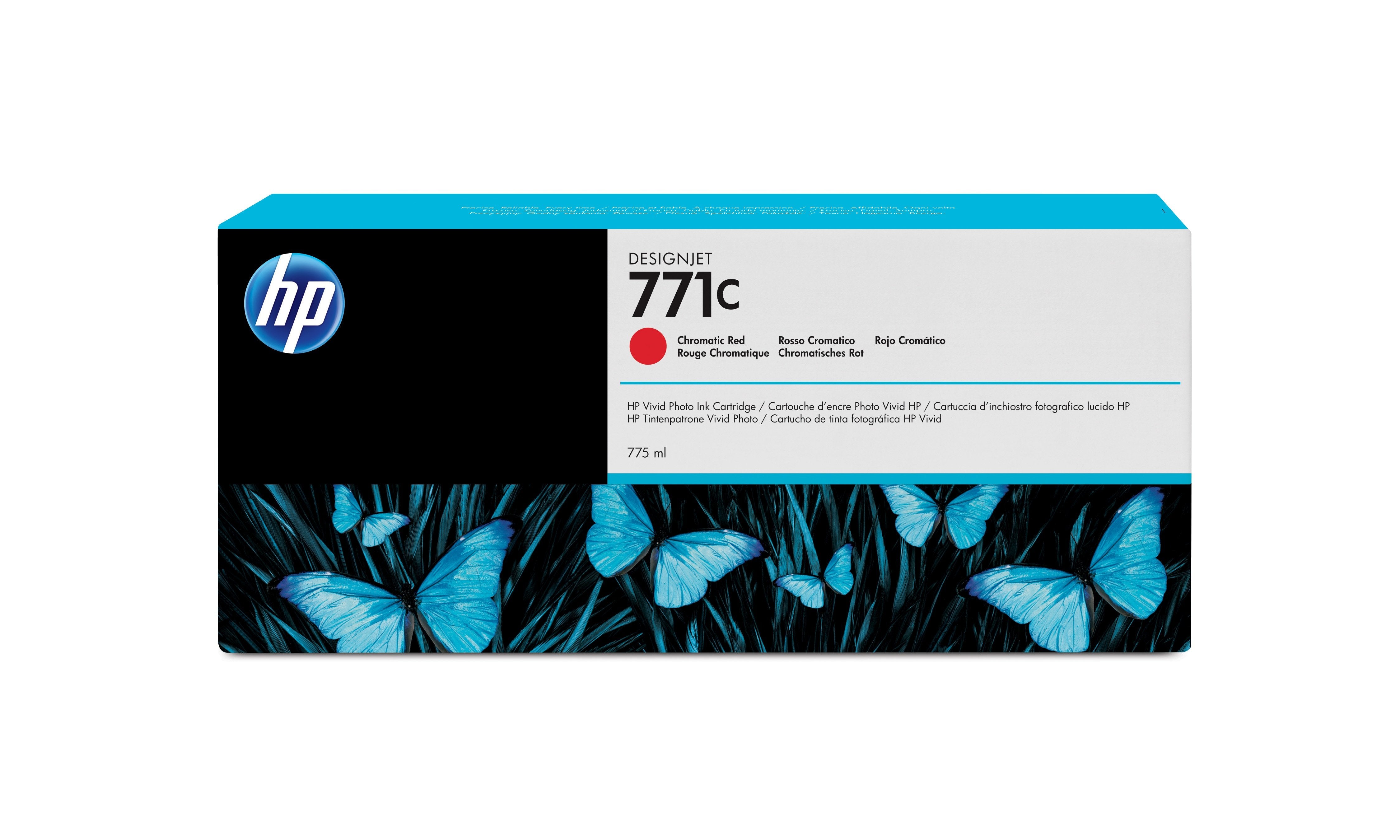 EAN 0887111300539 - HP 771C 775-ml Chromatic Red DesignJet Ink Cartridge cabeza de impresora Inyección de tinta térmica imagen 1