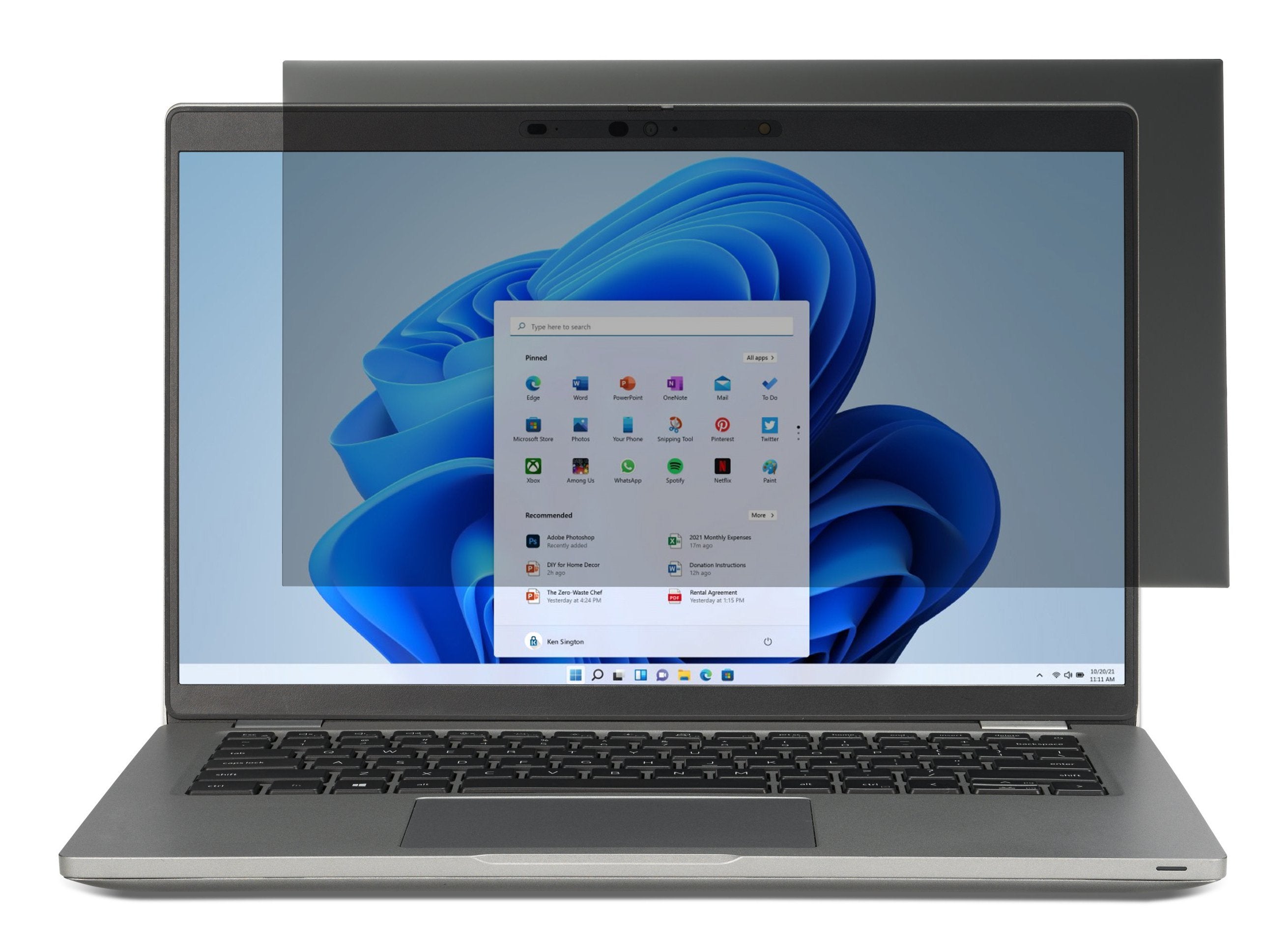 EAN 5028252642583 - Kensington K52929EU filtro para monitor 39,6 cm (15.6") Portátil Filtro de privacidad para pantallas sin imagen 4