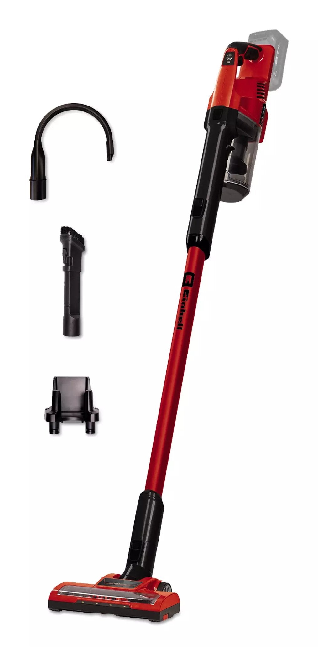EAN 4006825659061 - Einhell TE-SV 18 Li-Solo Aspiradora escoba 2 en 1 Batería Secar Sin bolsa Negro, Rojo imagen 1
